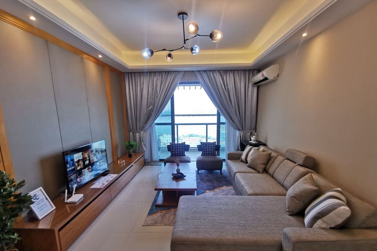 Habitación cuádruple Confort | Área de sala de estar