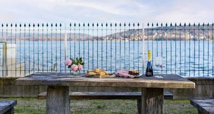 Large lakeside villa