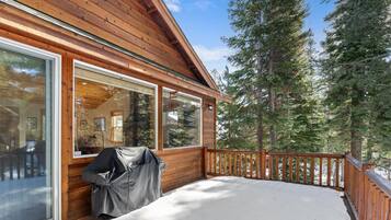 Cabin, Multiple Beds (Cascade Woods) | Balcony view