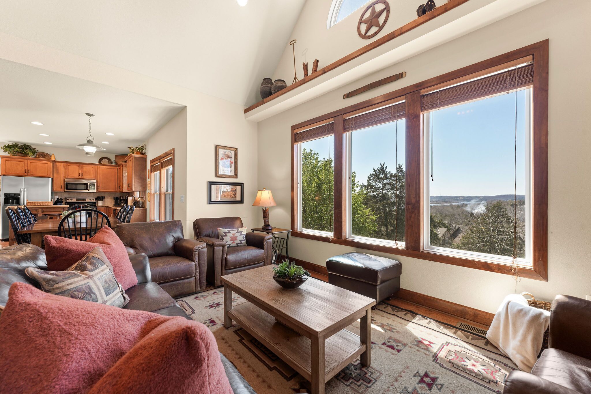 TV, fireplace, video games, DVD player