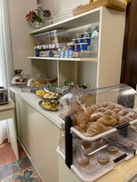 Daily continental breakfast for a fee