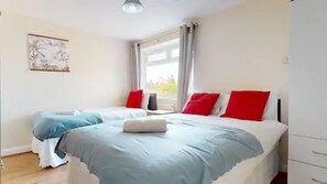 아파트 | 2 개의 침실, 다리미/다리미판, 무료 WiFi, 침대 시트