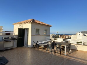 Outdoor dining - Casa Ideal per Famílies a la Colònia de Sant Pere (Colonia de Sant Pere)