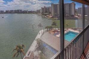 Pool - Million Dollar Views! 1B/2B Bayfront Windward Point 508 (Fort Myers Beach)