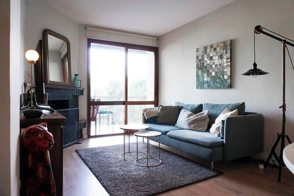 Télévision, cheminée