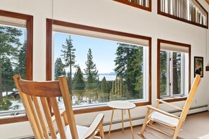 Interior - Dynamic Lake View Domain with Plenty Of Swag (Tahoe City)