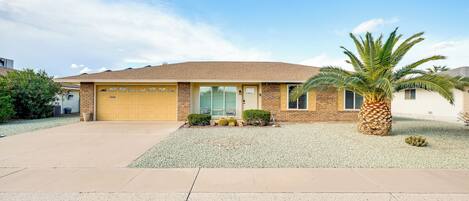 Fachada de la propiedad