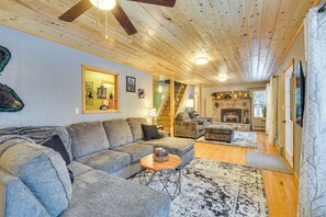 House (4 Bedrooms) | Front of property - Charming Butternut Lake Getaway w/ Deck & Dock! (Butternut)