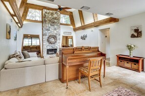 Interior - Unique Melrose Home w/ Private Dock & Lake Access! (Melrose)