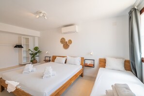 3 habitaciones, tabla de planchar con plancha y wifi gratis 