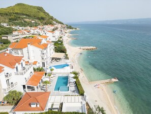 Na praia 