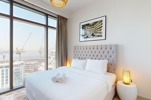 1 bedroom, iron/ironing board, WiFi, bed sheets - 1104 The Cove, Dubai Creek Harbour (Creek Harbour)