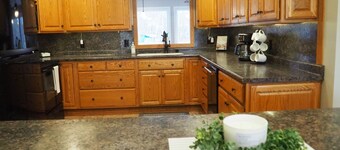 Family-friendly Home with large backyard and game room