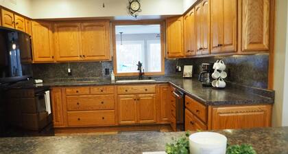 Family-friendly Home with large backyard and game room