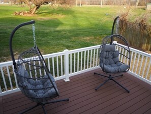 Terrace/patio - Family-friendly Home with large backyard and game room (Coshocton)