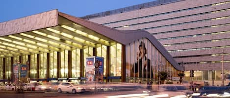 Vue sur la ville depuis l’hébergement