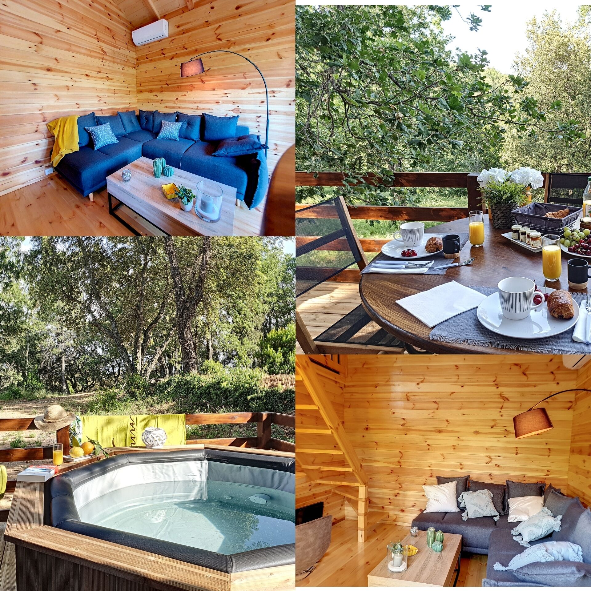 Bain à remous extérieur