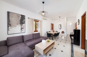 Living area - Klapas – Vacation villa in Crete, Greece (Chania)