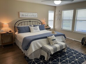 5 soverom, safe på rommet, reiseseng for barn og wi-fi (inkludert)