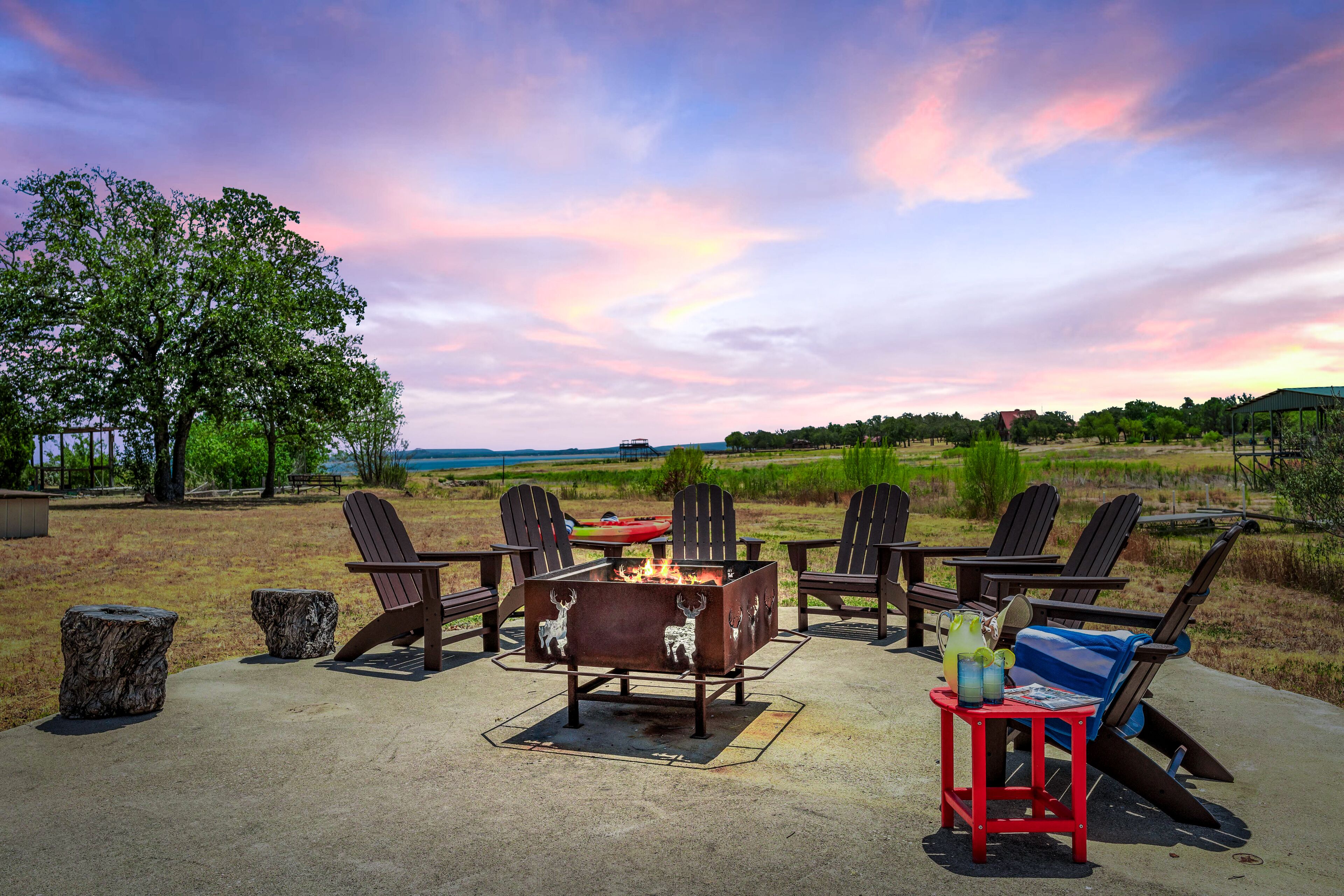 Overnattingsstedets uteområder