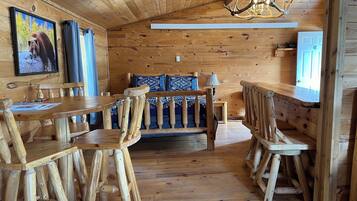 Individually decorated, individually furnished, blackout curtains