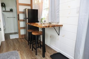 Interior - The Bellefonte Campground presents: The Luxury Hideaway Container Home, hot tub, Rooftop veranda, and more. (Bellefonte)