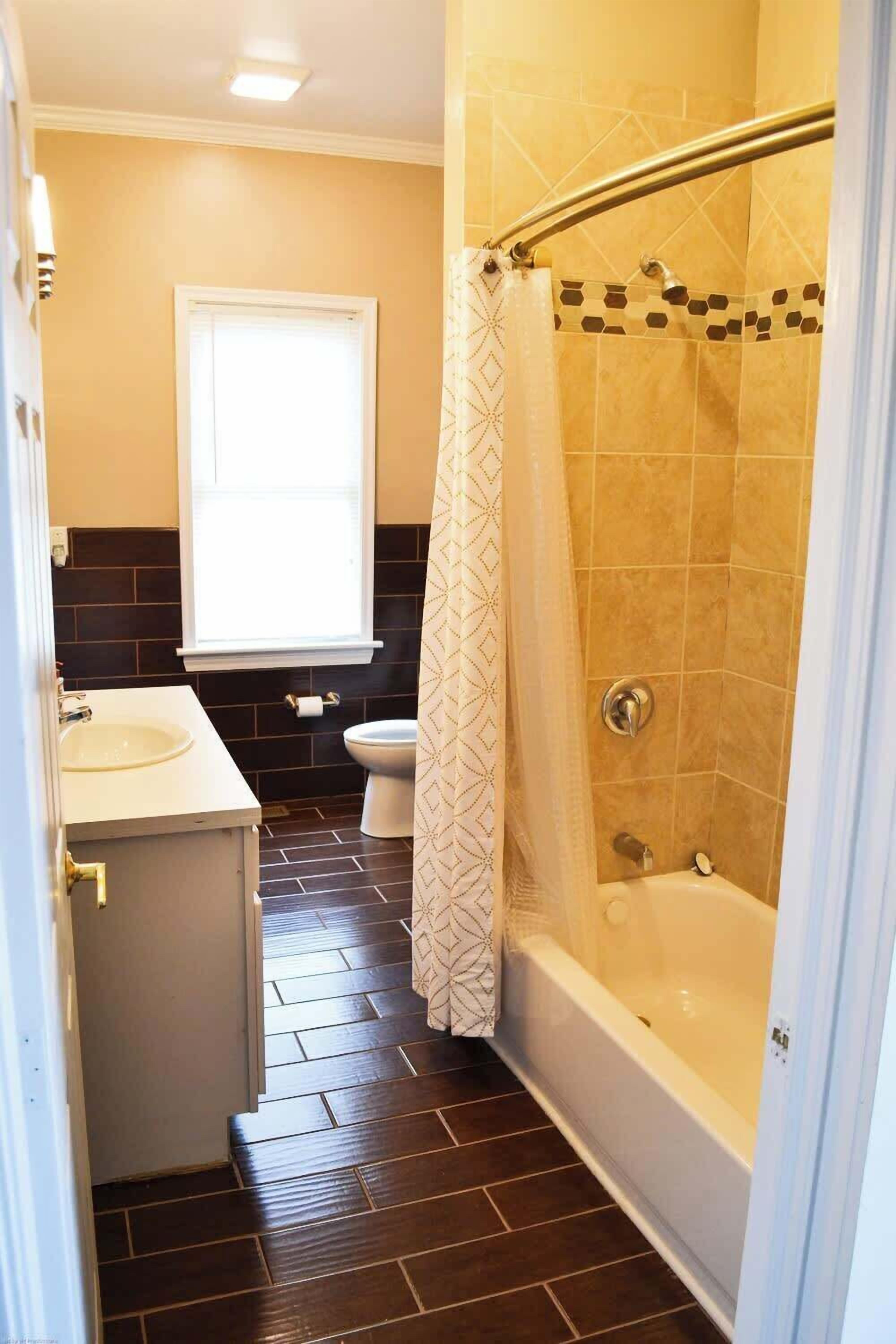 Shower, hair dryer