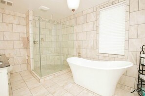 Shower, hair dryer