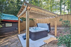 Bain à remous extérieur