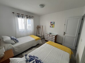 2 bedrooms, iron/ironing board, travel crib, WiFi