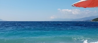 This unique space has its own style, in front of the sea with the best sunset.