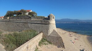 A coastal fortification with a beach in the background. - 3 bedroom cozy apartment in Ajaccio (Ajaccio)