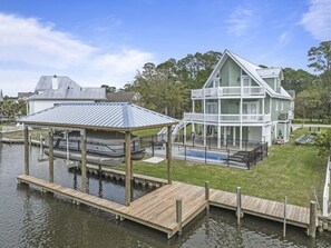 Exterior - Latitude Adjustment|Waterfront|Pool|Sleeps 10|Your Ultimate Waterfront Retreat! (Pass Christian)