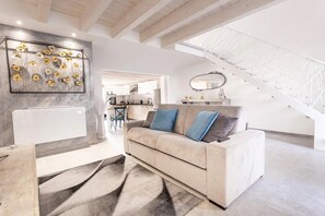 TV connectée, cheminée