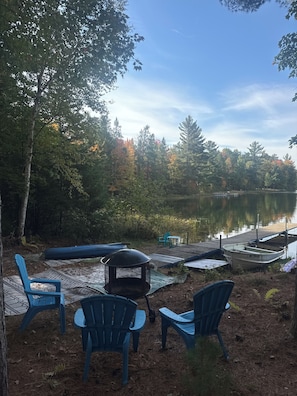 Property grounds - Cabin on lake . Pet friendly (Minocqua)