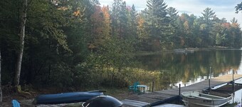 Cabin on lake . Pet friendly 