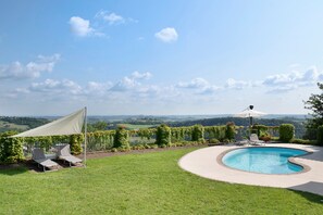Pool - Villa 'Casa Voglietti' with Private Pool, Wi-Fi and Air Conditioning (Murisengo)