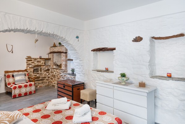 1 Schlafzimmer, Bügeleisen/Bügelbrett, kostenloses WLAN, Bettwäsche