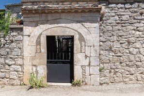 Detalhe da fachada