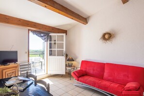 Télévision, table de tennis de table