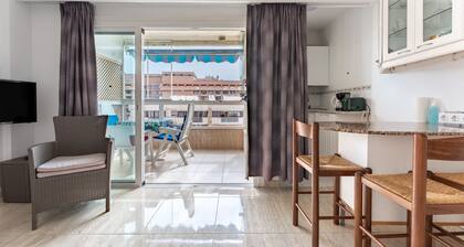 Apartment In A Hotel 'Marina View, Sunny One Bedroom Pyr' with Shared Pool and Air Conditioning