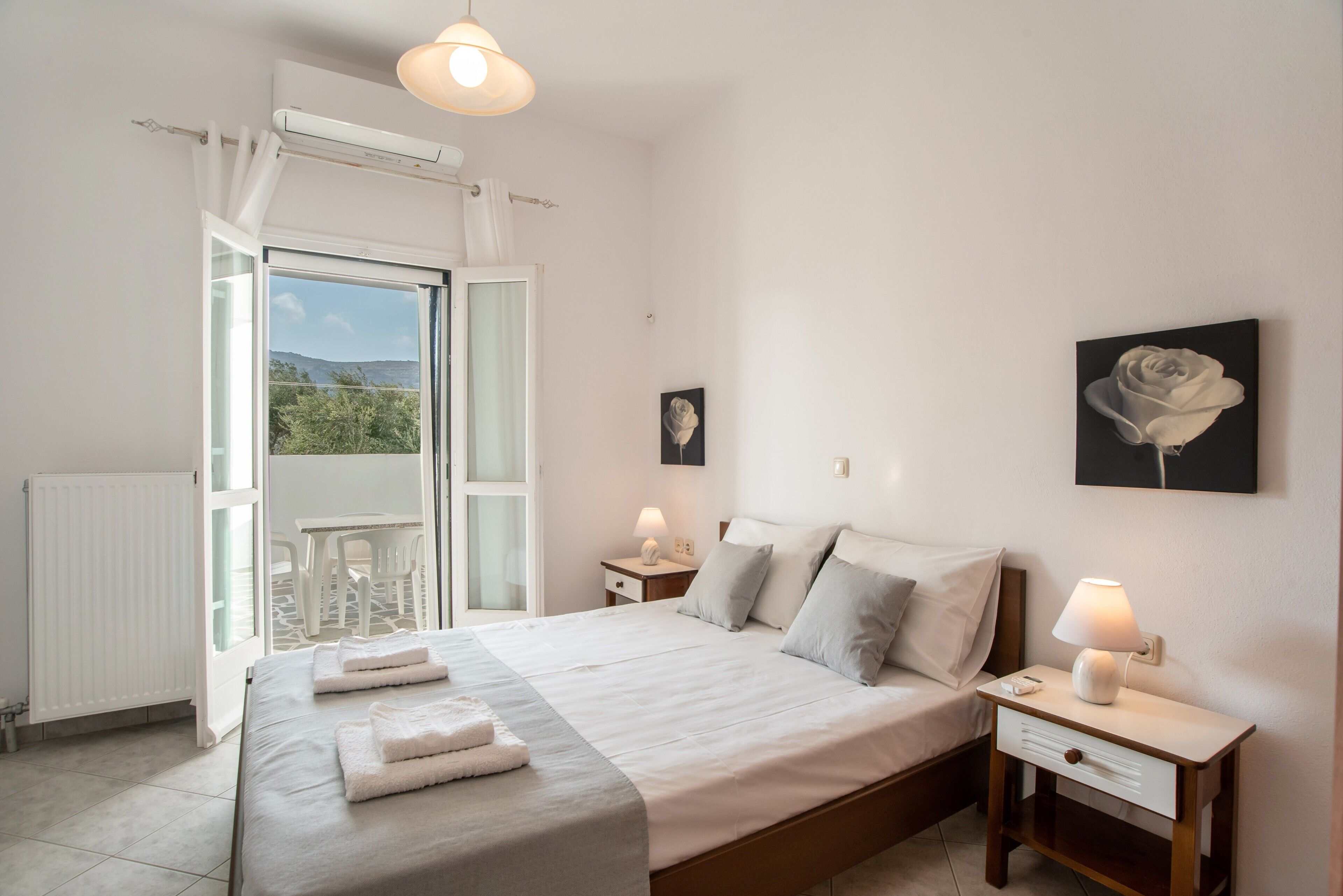 2 habitaciones, tabla de planchar con plancha y wifi gratis 