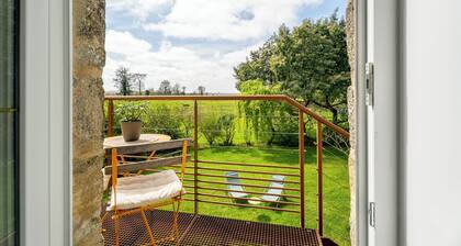 "Le Kerhuel d'AgnÚs"avec terrasse privée, jardin privé et Wi-Fi