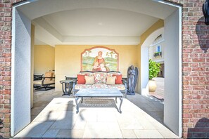 Terrace/patio - Seaside Serenity features Breathtaking Ocean Views and Direct Beach Access (Ocean City)