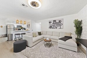 Smart TV, video games, stereo