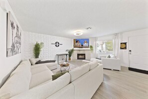 Smart TV, video games, stereo