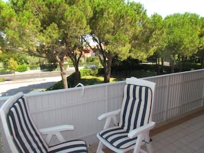 Departamento, 1 habitación, balcón | Balcón