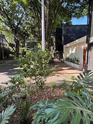 Fachada da propriedade