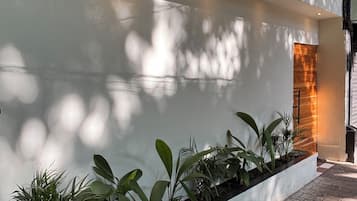 Fassade der Unterkunft