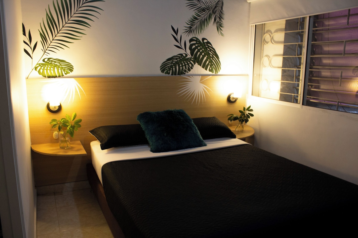 Habitación económica doble | Escritorio, espacio para trabajar con un portátil, wifi gratis